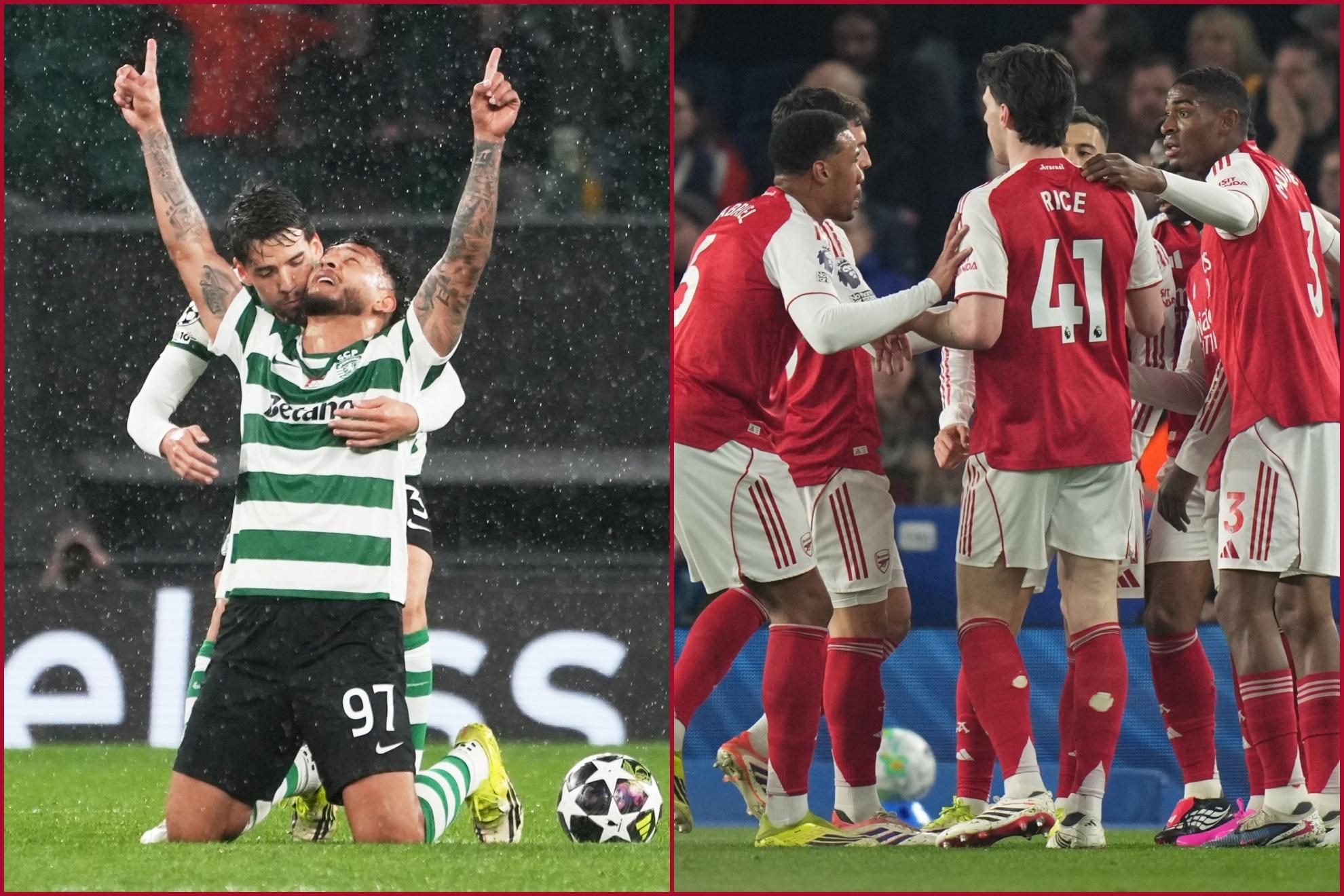 Arsenal vs Sporting CP: Horario, TV y dónde ver hoy la Champions